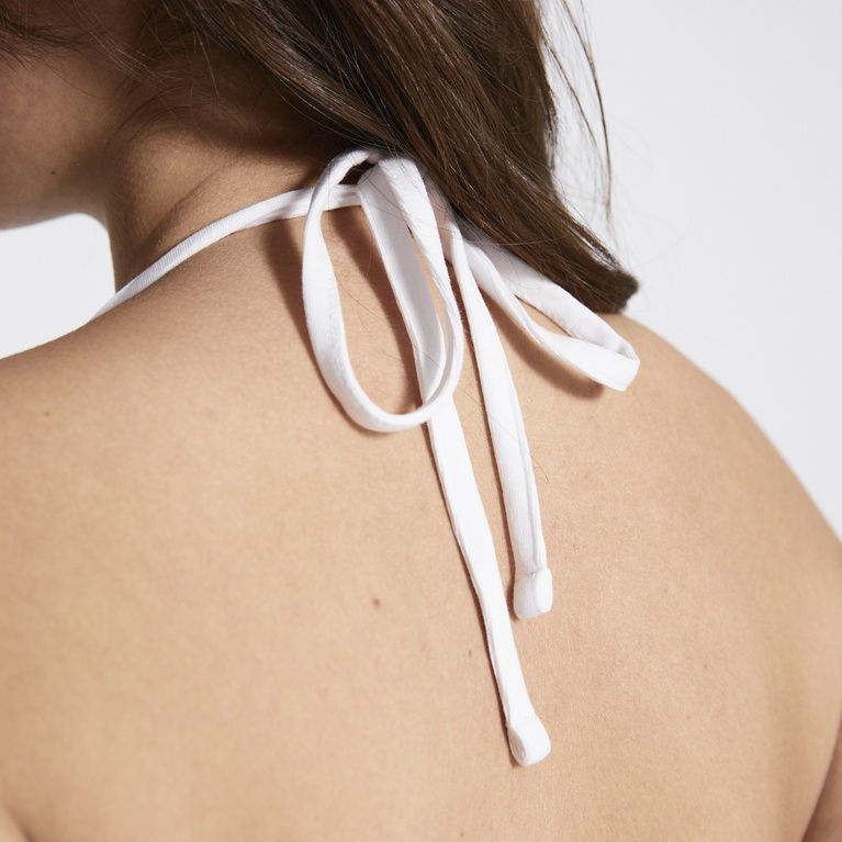 Halterneck top "Vanja" White